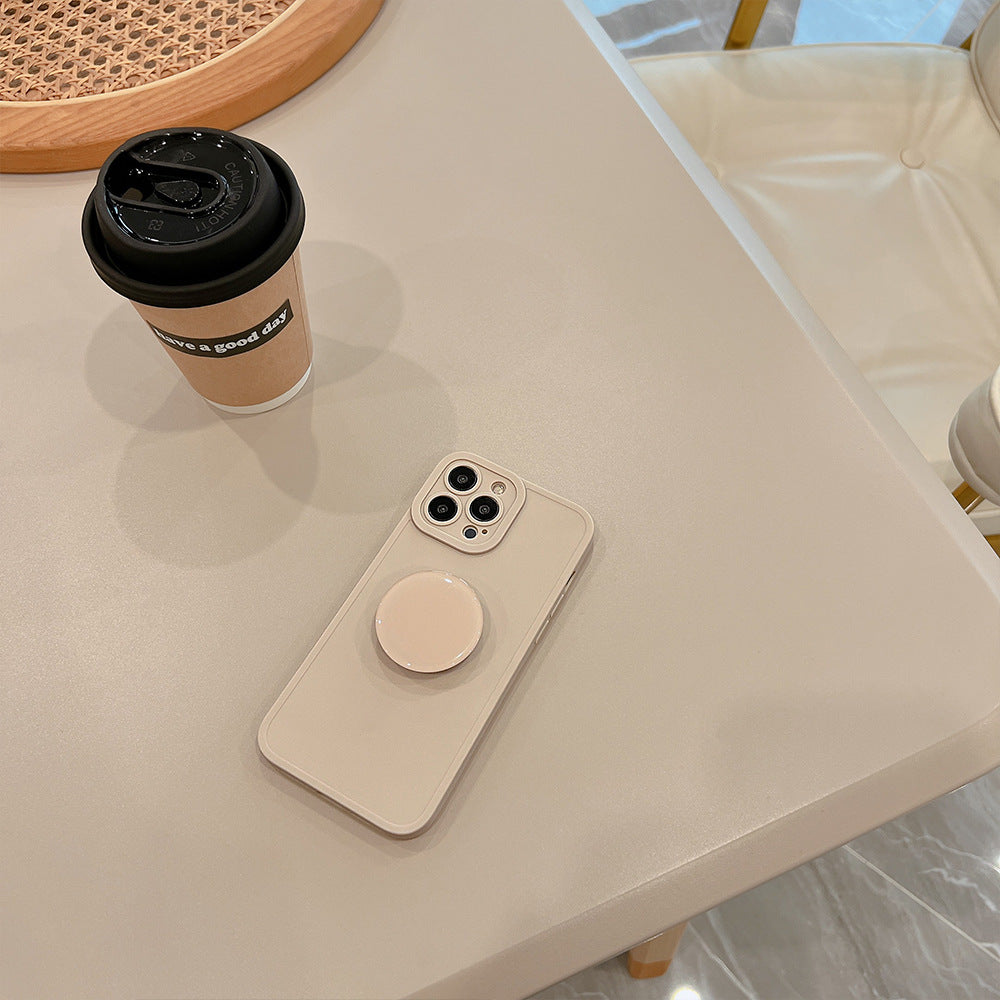 "Pastell" -  iPhone Schutzhülle mit Halterung
