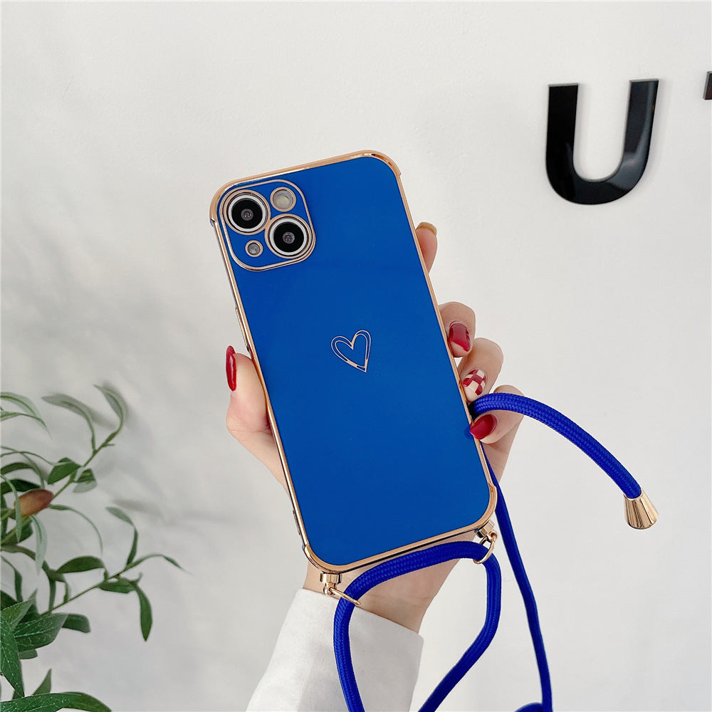 "Heart" - iPhone  Crossbody Schutzhülle
