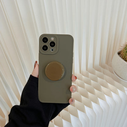 "Pastell" -  iPhone Schutzhülle mit Halterung