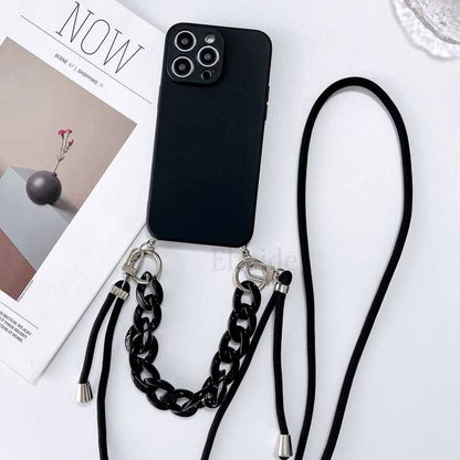 "Happy" - iPhone Crossbody Schutzhülle